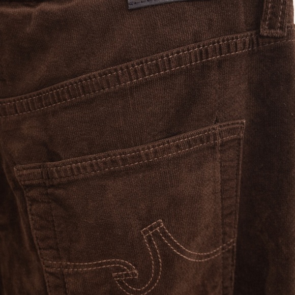 AG Adriano Goldschmied Kora High Rise, Wide Leg Corduroy Women Pants - Picture 8 of 9